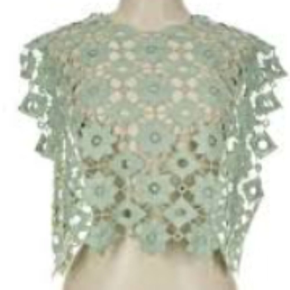 Brand New Maeve Floral Shell Top - Picture 4 of 6